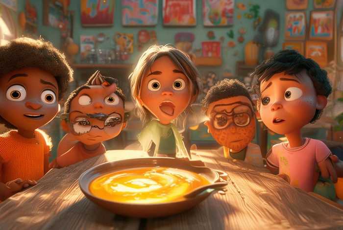 儿童南瓜汤绘本故事 南瓜汤幼儿绘本故事