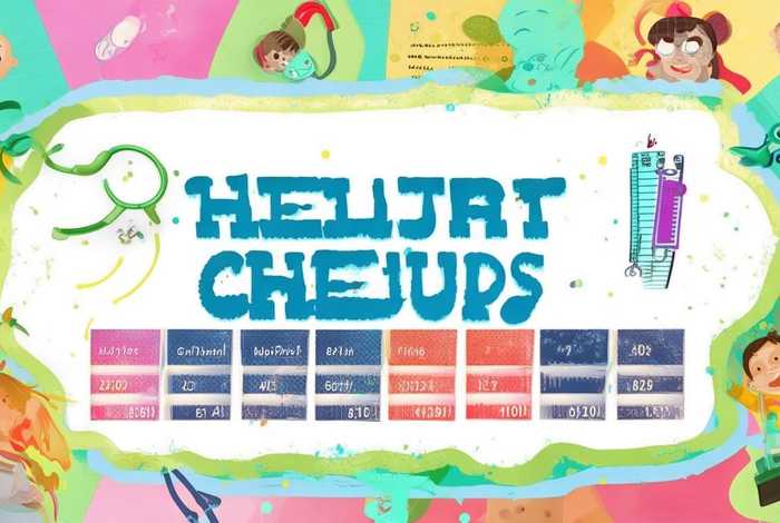 儿童2岁半体检项目一览表 儿童2岁半体检项目一览表图片