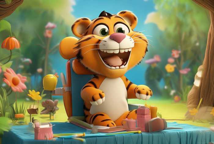 儿童故事老虎拔牙文字，幼儿故事老虎拔牙文字
