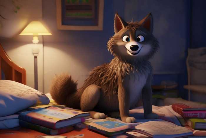 儿童睡前故事一只大笨狼（一只大笨狼的故事在线收听）