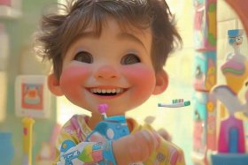 儿童刷牙故事书3-6岁，三至六岁幼儿关于刷牙的小故事