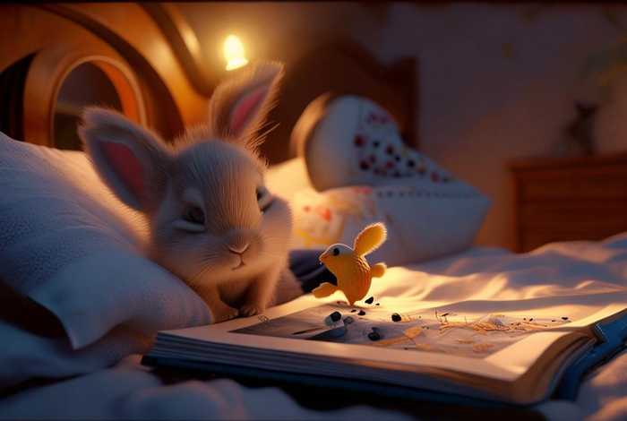 儿童睡前故事有声版 儿童睡前故事有声版小兔子借尾巴
