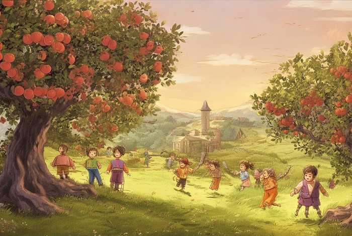 儿童故事桃李村(桃李的故事) 儿童故事桃李村(桃李的故事)