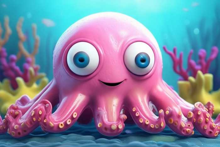 儿童故事拟态章鱼；拟态章鱼简笔画