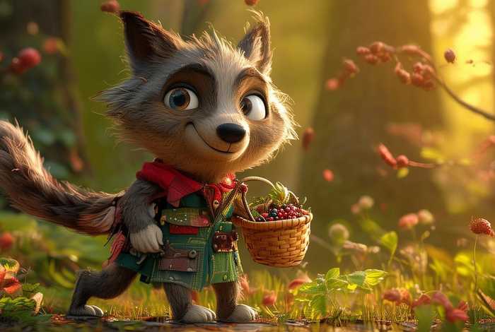 k童故事大灰狼、少儿故事大灰狼