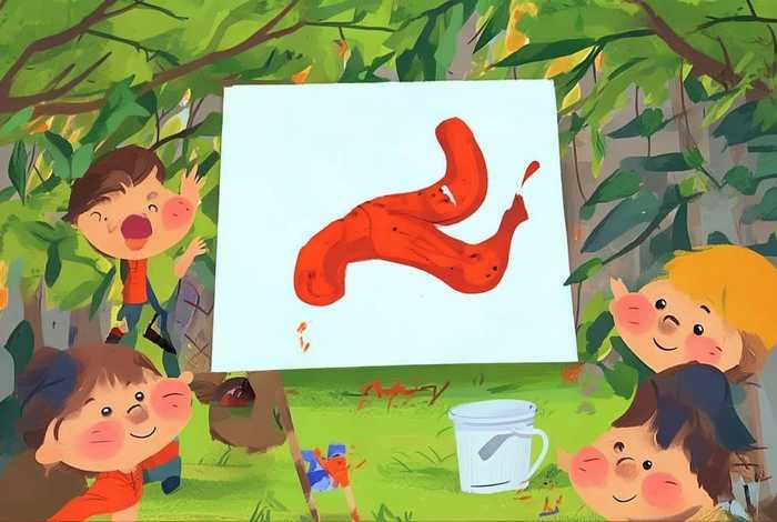 儿童故事画蛇添足的故事、简单的幼儿画蛇添足故事