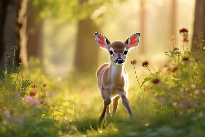 3-6岁儿童小鹿故事（小鹿的故事300字左右）