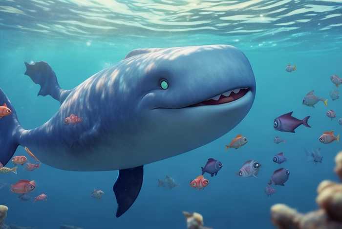 儿童故事鲸鱼和小姑娘的故事；鲸鱼和小鱼的故事内容