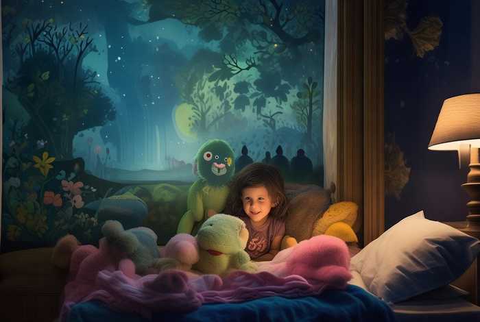 儿童的睡前故事 给小朋友讲睡前故事