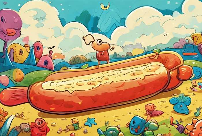 儿童故事热狗、热狗绘本故事