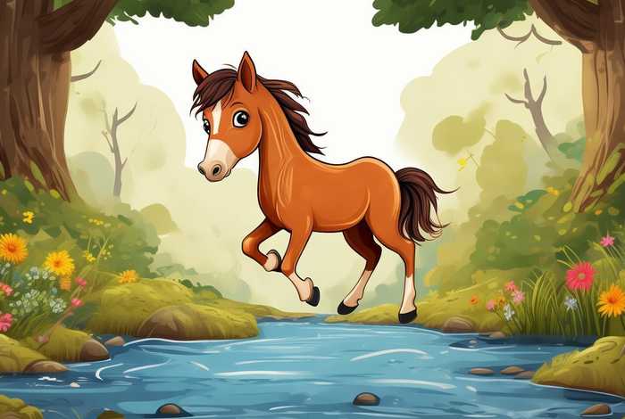 儿童童话故事大全100篇小马过河；少儿小故事小马过河
