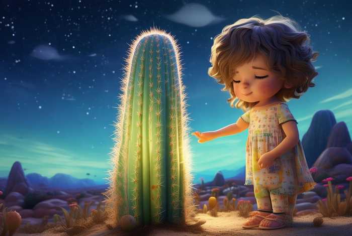 365夜儿童故事仙人掌、仙人掌幼儿故事
