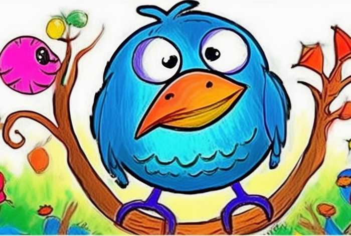 儿童画大嘴鸟（儿童画 大嘴鸟）