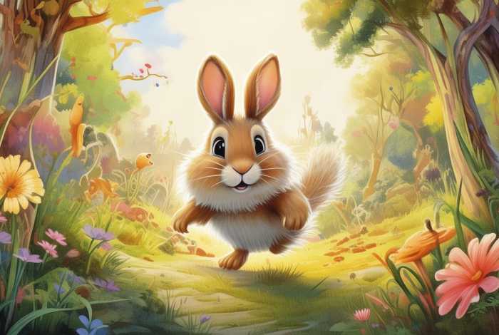 儿童故事兔子尾巴，幼儿故事兔子的尾巴讲述教案