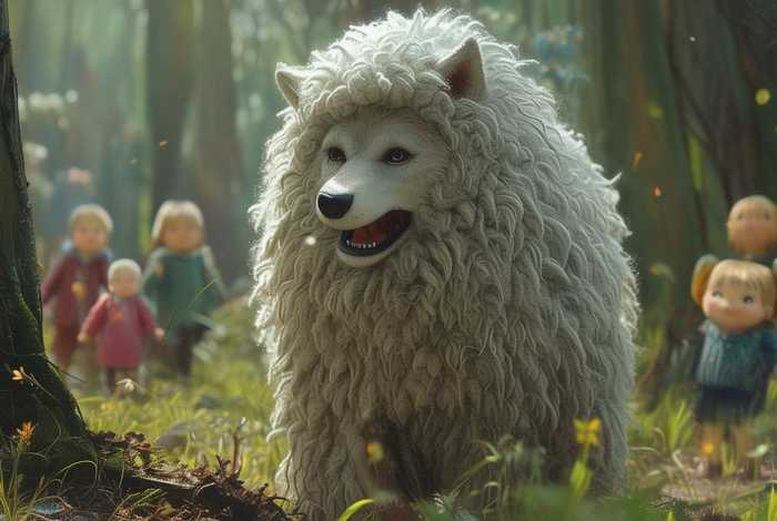 儿童故事经典故事披着羊皮的狼 少儿故事披着羊皮的狼