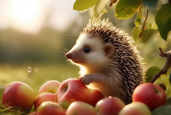 儿童睡前故事小刺猬分苹果(睡前故事小刺猬摘果子) 儿童睡前故事小刺猬分苹果(睡前故事小刺猬摘果子)