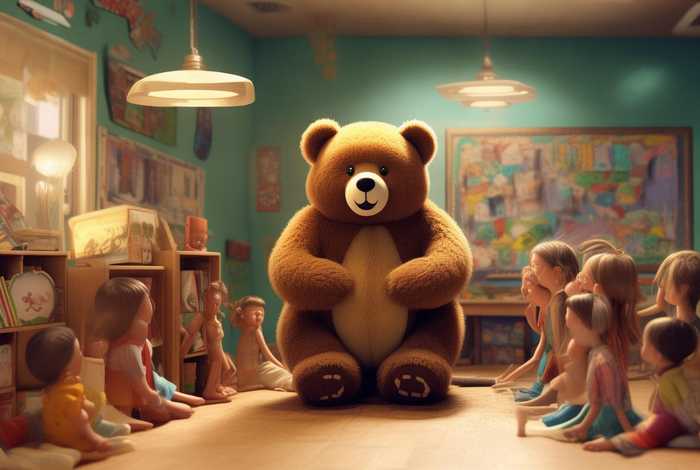 儿童故事大棕熊，幼儿故事大棕熊教案