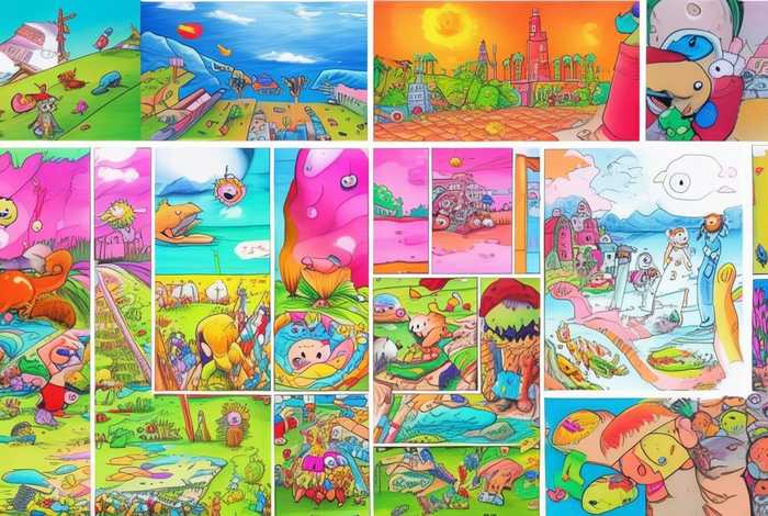 儿童手绘故事教程、手绘故事视频教学