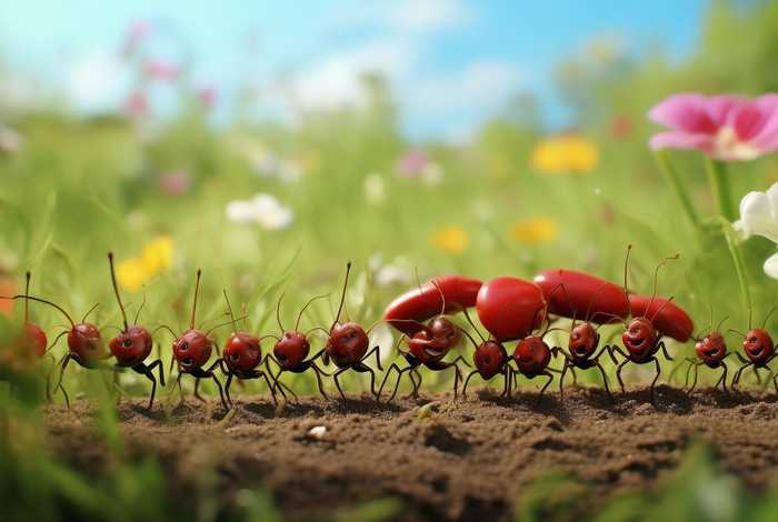 儿童故事蚂蚁搬豆子；蚂蚁搬豆幼儿故事