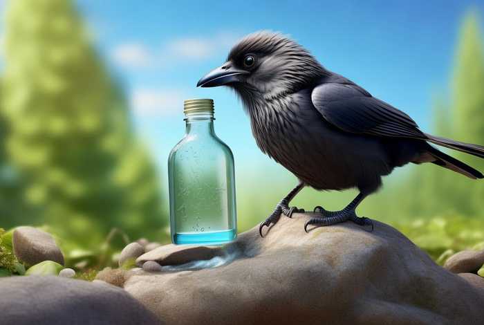 儿童故事乌鸦喝水的故事、乌鸦喝水 的故事幼儿