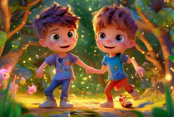 儿童动画兄弟故事、关于兄弟动画片