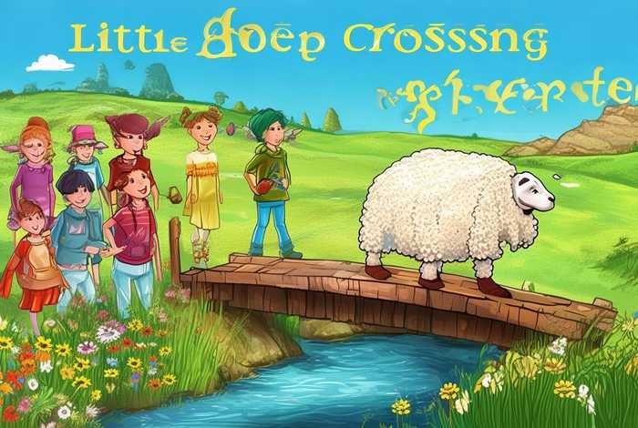 儿童有声故事小羊过河，小羊过河幼儿故事表演绘本