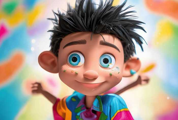 儿童漫画书男生的 - 漫画儿童男孩怎么画