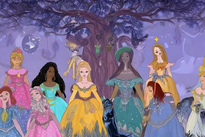 儿童故事十二公主、十二个公主故事