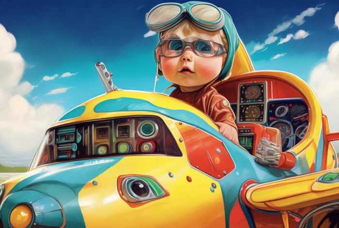 儿童航空故事书 - 儿童 航空方面的书籍