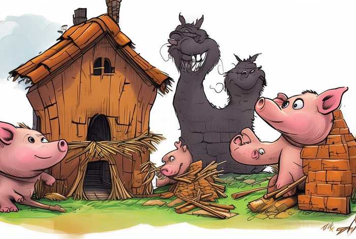 儿童英语故事三只小猪 少儿英语故事三只小猪