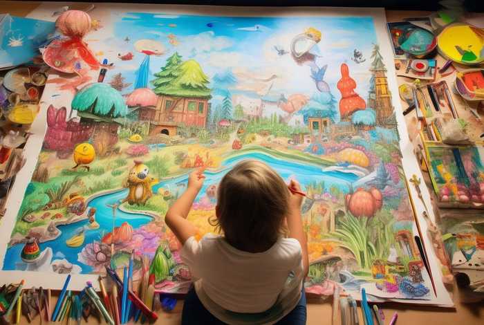 儿童故事画创作、儿童故事画创作过程