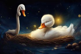 丑小鸭变白天鹅的睡前故事，丑小鸭变白天鹅的睡前故事内容
