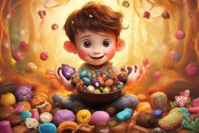 儿童巧克力故事（儿童巧克力故事书）