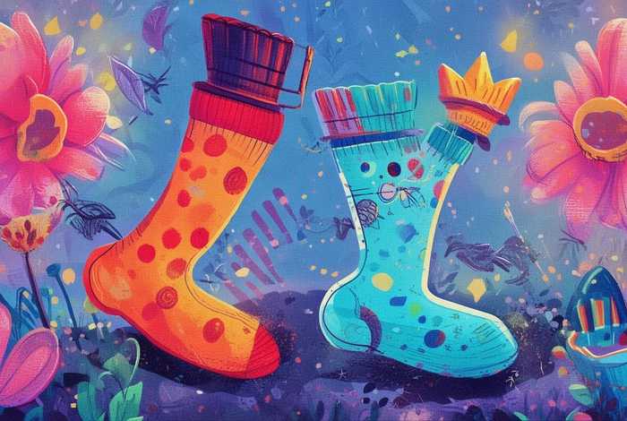 儿童剧袜子的故事；有关袜子的绘本故事