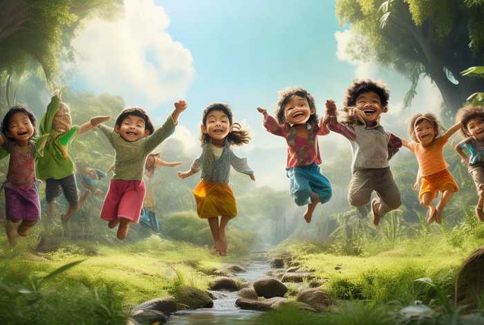 jumping儿童故事 jump in the jungle儿歌