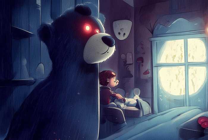 儿童吓人小故事简短，幼儿吓人的故事