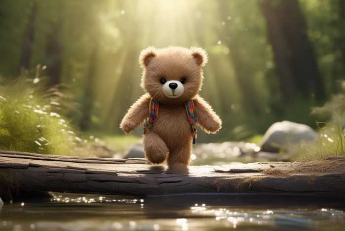 儿童小熊过桥的故事 - 儿童故事《小熊过桥》 儿童小熊过桥的故事 - 儿童故事《小熊过桥》