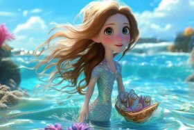 儿童小故事之美人鱼、少儿故事美人鱼