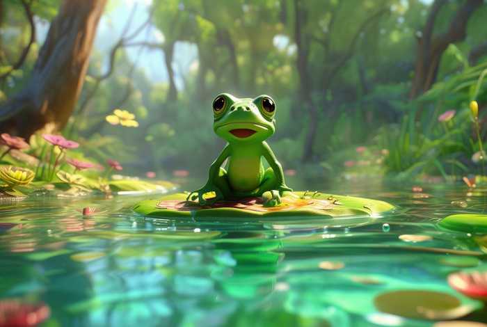 儿童故事0至3岁青蛙王子的故事，儿童故事0至3岁青蛙王子