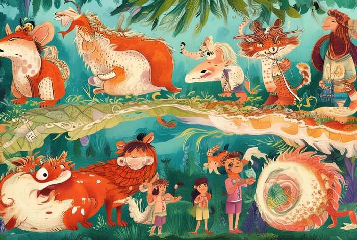 儿童故事大全十二生肖的故事 十二生肖的幼儿故事大全