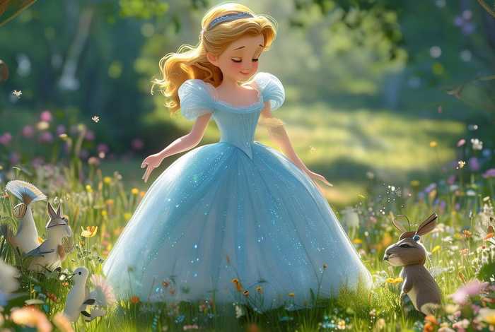 儿童灰姑娘童话故事 - 幼儿童话灰姑娘