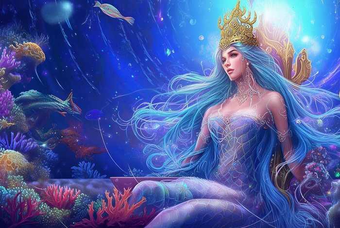 儿童故事美人鱼女王 - 美人鱼女王的故事