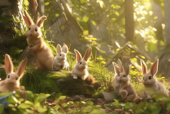 儿童经典小兔故事集、幼儿故事小兔