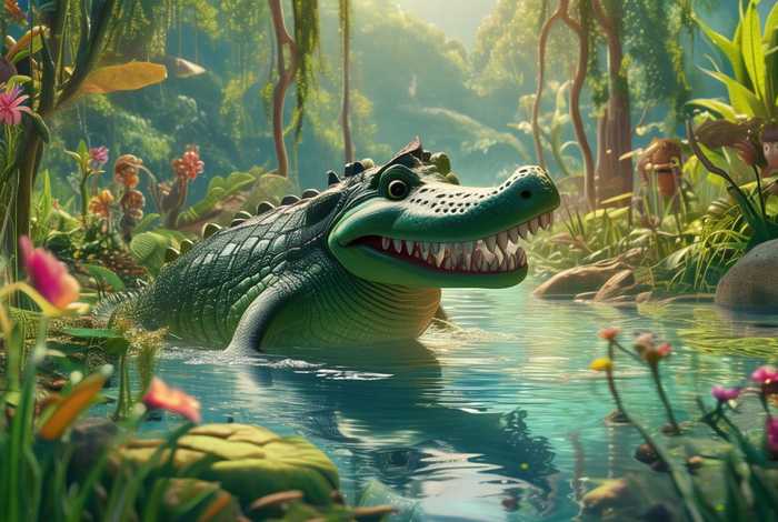 儿童故事大鳄鱼mp3（大鳄鱼的故事幼儿故事）