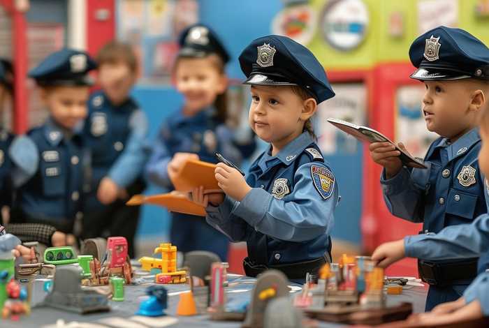 儿童警察故事的有声书；少儿警察故事