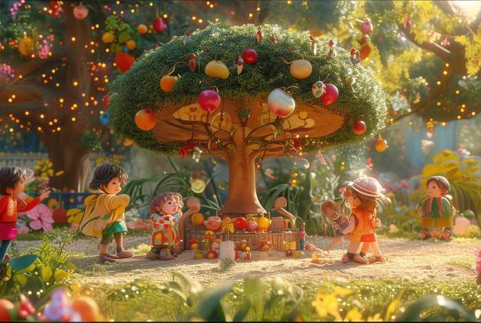 儿童故事场景描述 幼儿故事场景