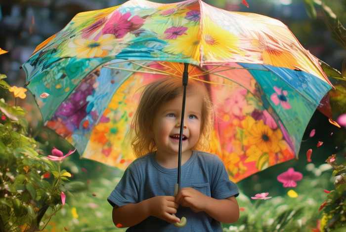 儿童故事花雨伞、花雨伞幼儿故事