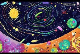 儿童宇宙绘本；儿童宇宙绘本怎么画