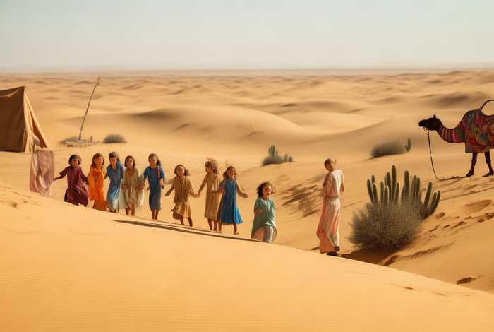 儿童沙漠冒险故事（沙漠幼儿故事）