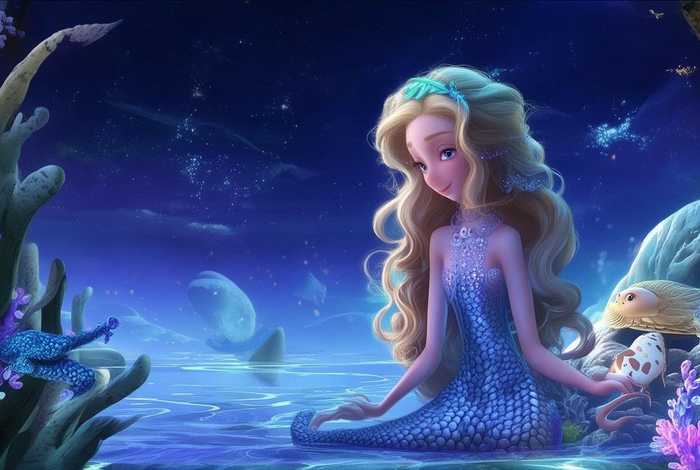 儿童睡前故事大全100篇美人鱼 睡前故事幼儿故事大全美人鱼